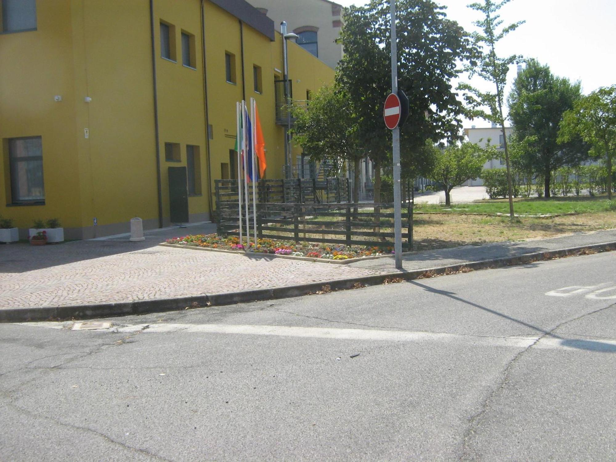 Hostiliae Ciminiera Hotel Ostiglia Bagian luar foto